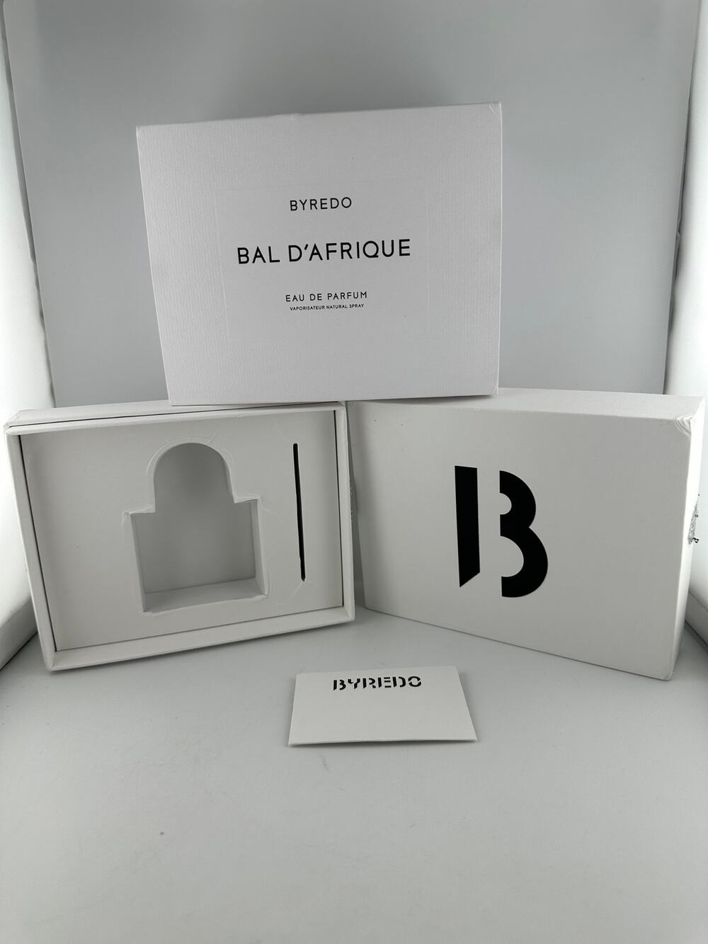Byredo Bal d'Afrique 100ml 3.4 oz EMPTY BOX ONLY Packaging No Bottle Perfume